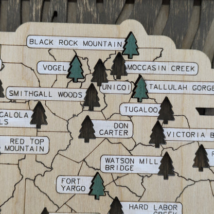 Georgia State Park Map