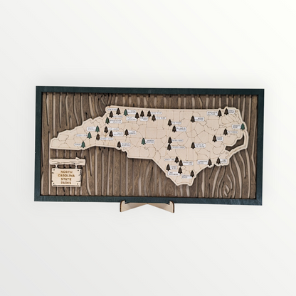 North Carolina State Park Map